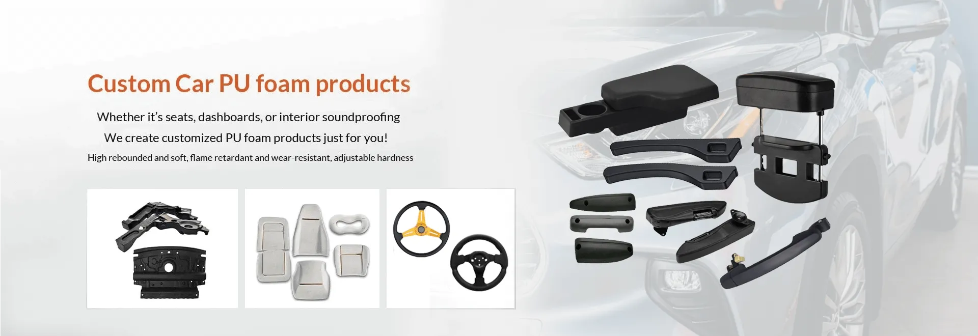 custom auto pu parts